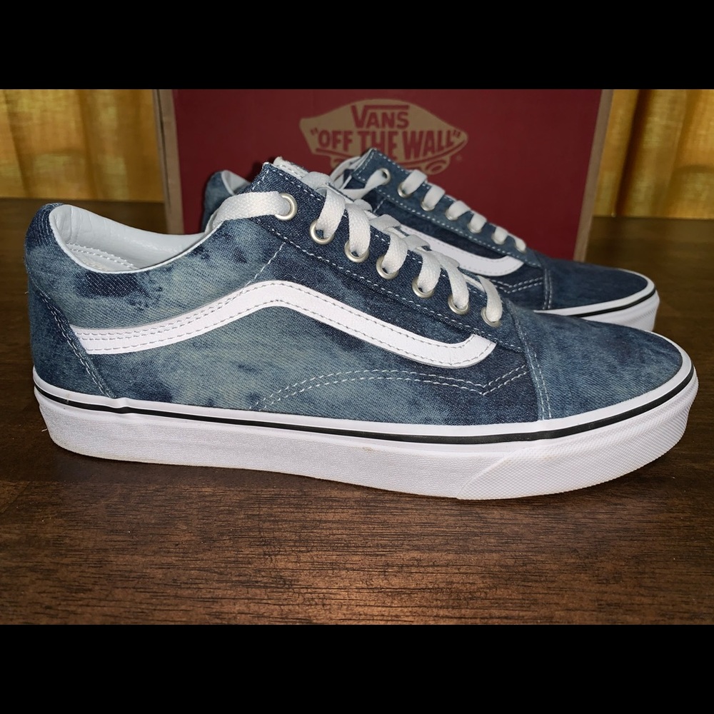Vans Old Skool Acid Wash Denim